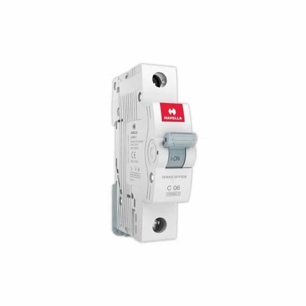 Havells MCB 6A (1-pole)