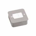 20 Amp Double Unswitch Metal Clad