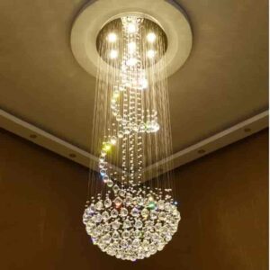 Spiral Ceiling Chandelier