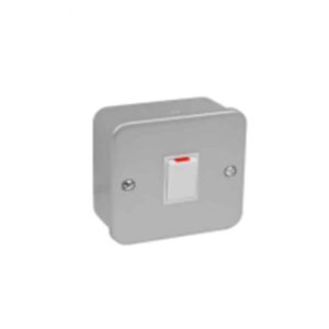Volex Metal Clad 1-Gang Switch